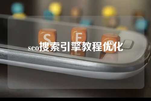 seo搜索引擎教程优化