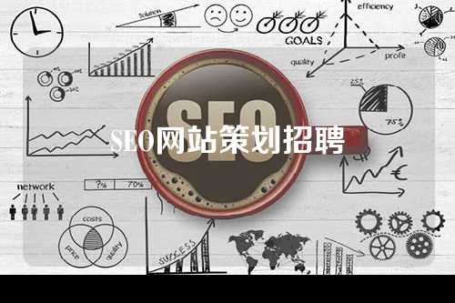 SEO网站策划招聘