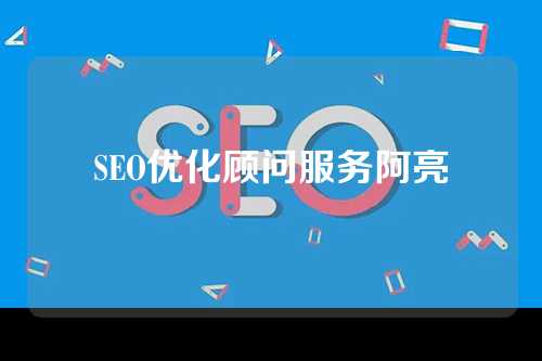 SEO优化顾问服务阿亮