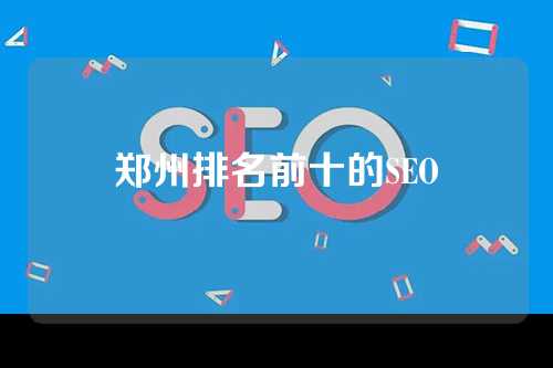 郑州排名前十的SEO