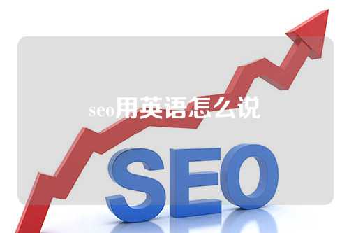 seo用英语怎么说