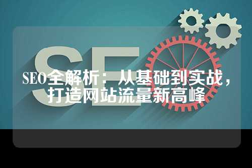 SEO全解析：从基础到实战，打造网站流量新高峰